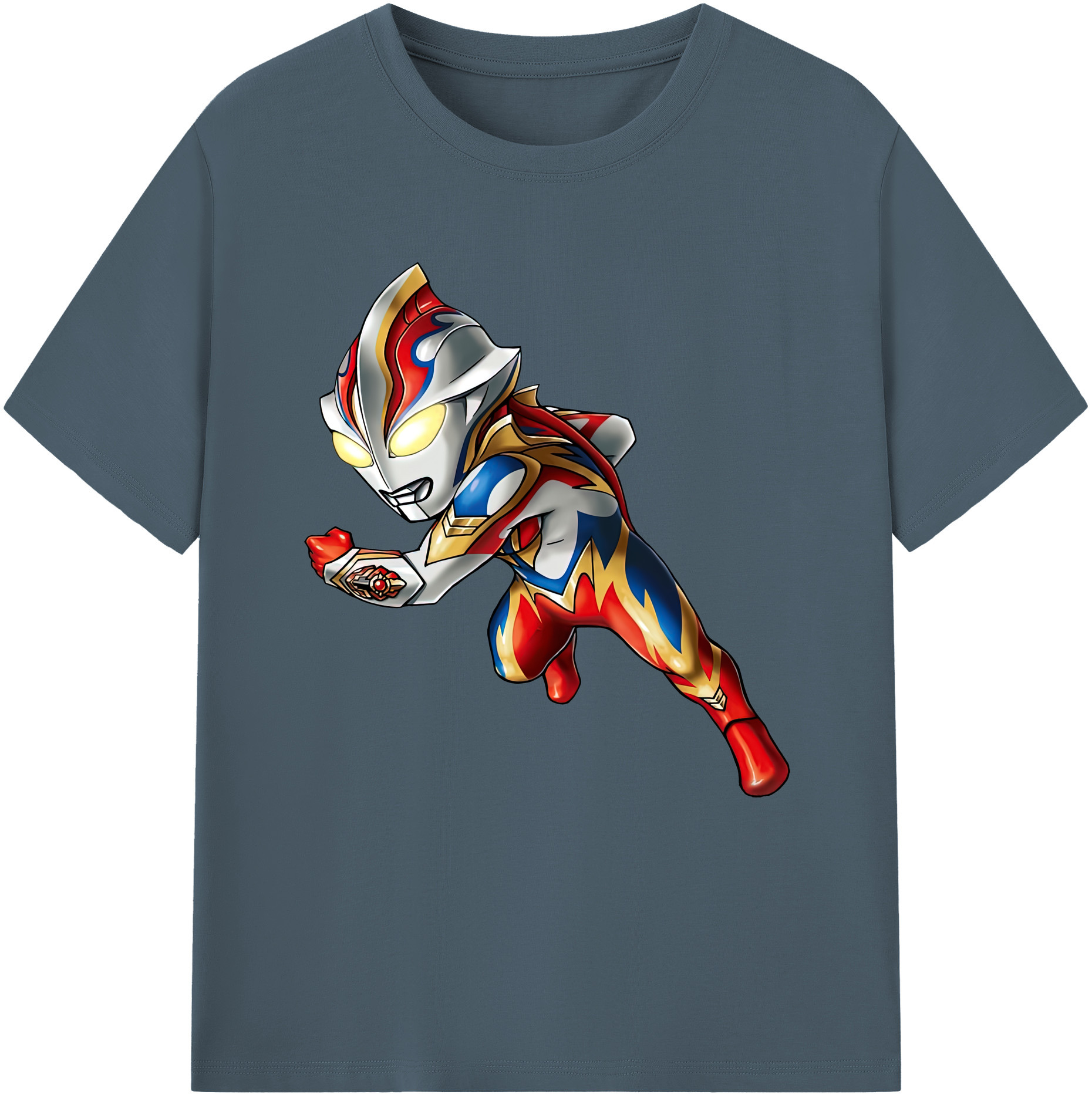 （画像用） ウルトラマン Ultraman 綿100％半袖Tシャツ（フロントプリント）